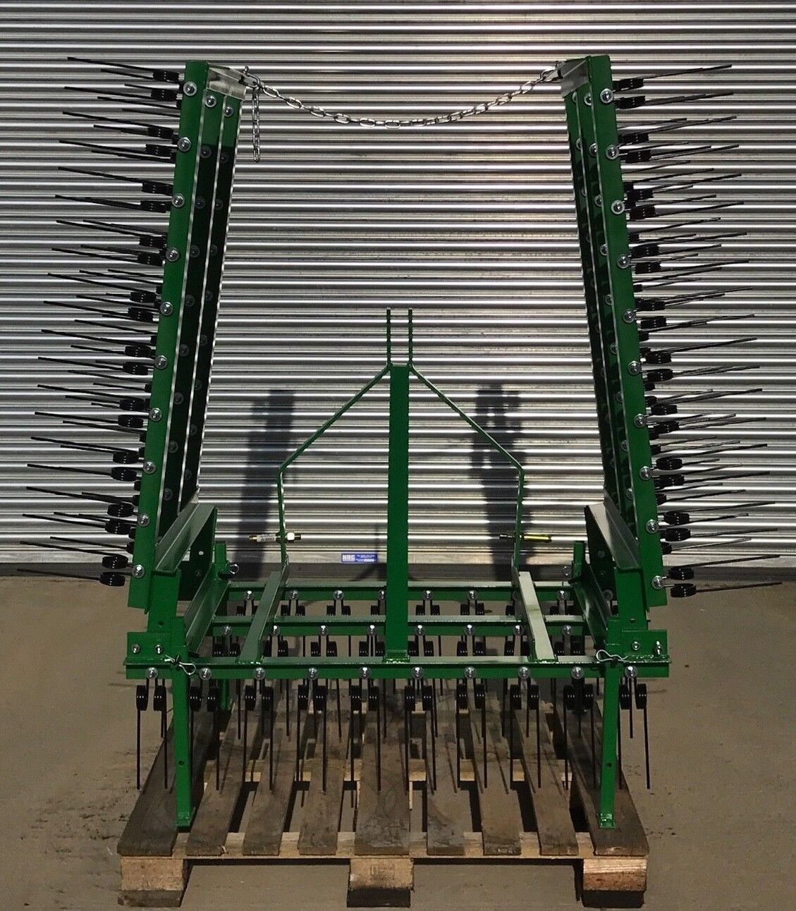 Spring Tine Harrow, Grass Harrow, Tractor Harrow, Field Harrows 3 Row - Image 4