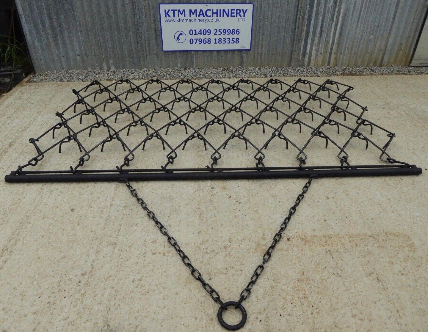 Chain-Harrows-Grass-Harrows-All-sizes-Fixed-Tine-Best-and-Cheapest-on-Ebay-233485355331